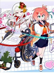 格子间漫画考卡片封面示意：四格分镜与网格纸纹理